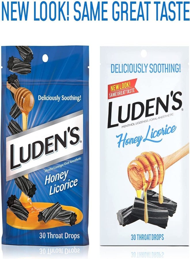 Luden's. Honey Licorice Throat Drops - 30 Count Bag… - Image 4